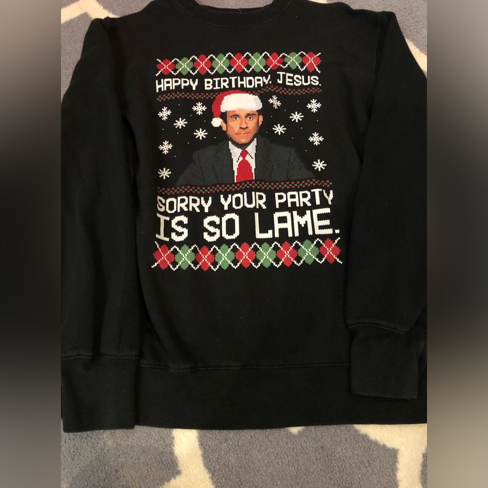 Women’s Christmas sweatshirt the office Michael funny